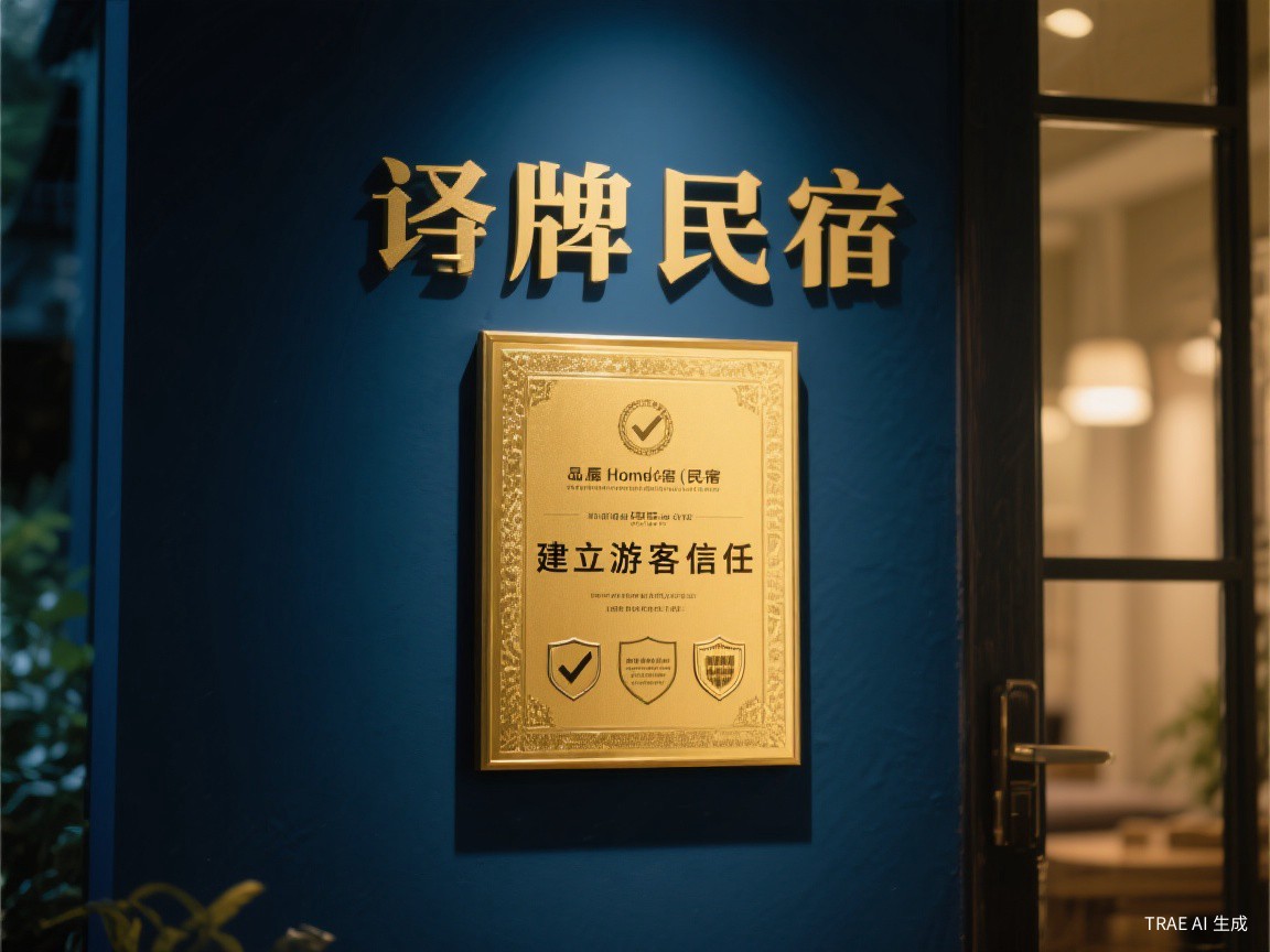 授牌民宿如何建立游客信任？一块牌匾背后的专业体系